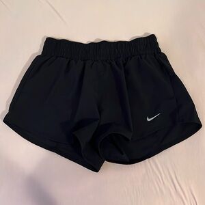 Nike running shorts.